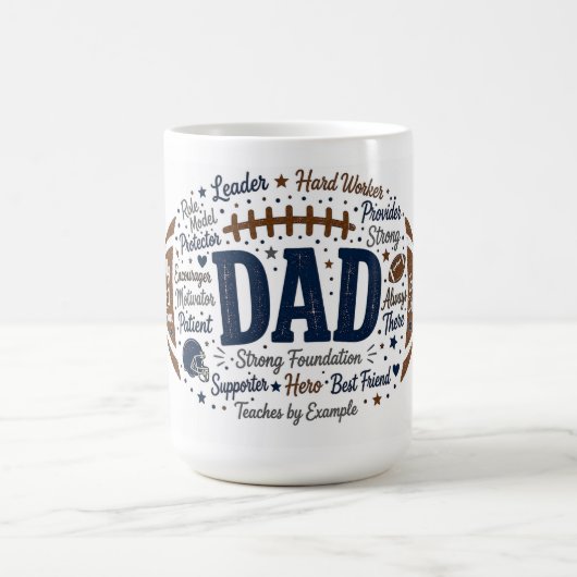 Geschenk für den Vater Kaffeetasse (Mittel)