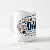 Geschenk für den Vater Kaffeetasse (Vorderseite Links)