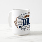 Geschenk für den Vater Kaffeetasse (Vorderseite Links)