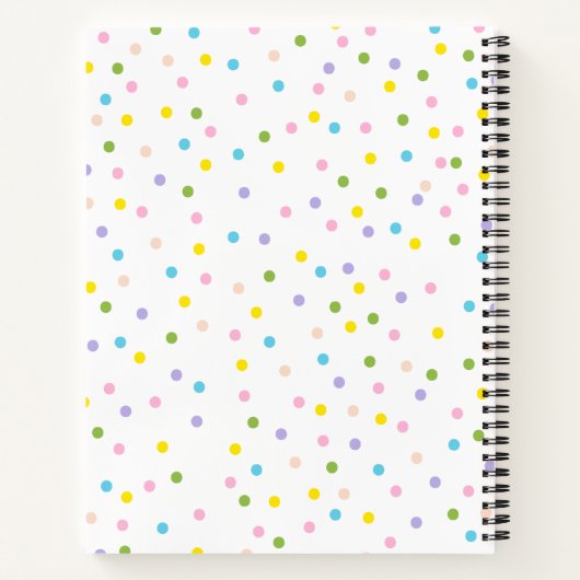 Geschenk für den Vorschullehrer Notizblock (Rückseite)