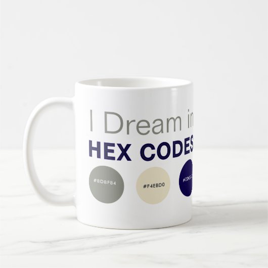 Geschenk für Designer Kaffeetasse (Links)