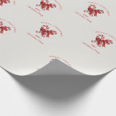 Geschenk für Dessous mit Dessous Geschenkpapier (Ecke)