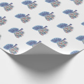 Geschenk für die Atemwege Geschenkpapier (Ecke)