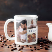 Geschenk für die beste Daddy je Familie Foto Colla