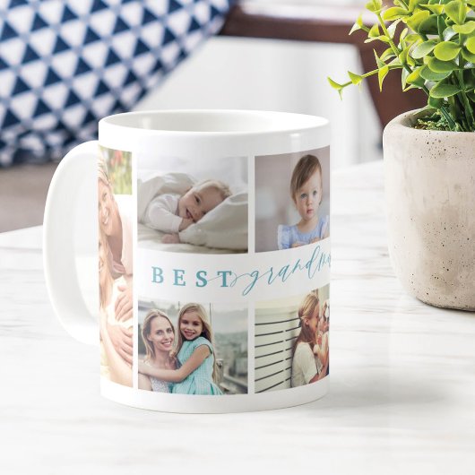 Geschenk für die beste Foto-Collage der Oma-Famili Kaffeetasse