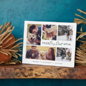 Geschenk für die beste Foto-Collage für Hunde-Vate Fotoplatte (Seite)