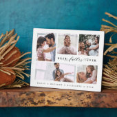 Geschenk für die beste Foto-Collage für Väter und  Fotoplatte (Seite)