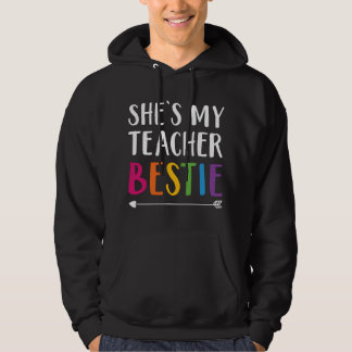 Geschenk für die beste Lehrerin, sie ist meine bes Hoodie