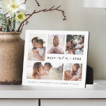 Geschenk für die beste Mama je FotoCollage Fotoplatte<br><div class="desc">Zeigen Sie Ihrer phantastischen Mama, wie wunderbar und liebenswert sie ist mit unserer stilvollen "Best Mama Ever" Custom 5 Foto Collage Plaque. Das Design bietet "Best Mama Ever" im stilvollen schwarzen Typografie-Design und ist mit 5 eigenen Fotos für die ganze Familie abgestimmt. Großartiges Geschenk für den Tag der Mutter, Geburtstag,...</div>