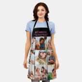 Geschenk für die beste Mama je FotoCollage Schürze (Getragen)
