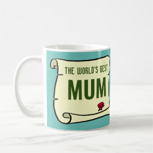 Geschenk für die beste Mutter der Welt. Kaffeetasse