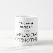 Geschenk für die beste Stepmutter Kaffeetasse (Mittel)