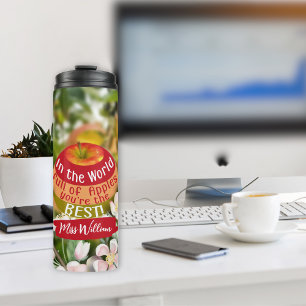 Geschenk für die besten Apple-Lehrer Thermosbecher