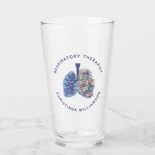 Geschenk für die blorale Lunge Glas