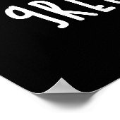 Geschenk für die erste große Tante - Große Tanten Poster (Ecke)