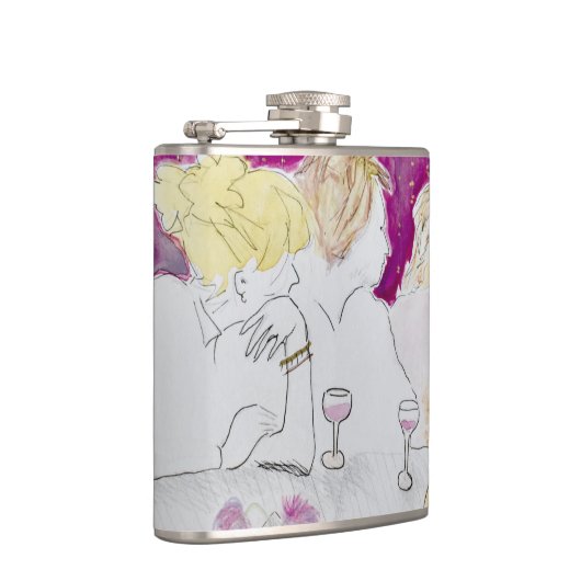 Geschenk für die Freundinnen Flachmann (Rechts)