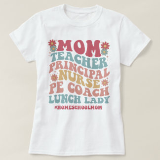 Geschenk für die Mama Charlotte Mason Groovy Mama T-Shirt