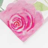 Geschenk für die Mama, Oma-Geschenk, maßgeschneide Fleecedecke (Ecke)