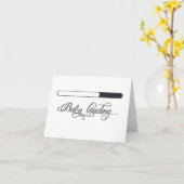 Geschenk für die Mama-zu----Baby-Blank-Begrüßung Karte (Gelbe Blume)