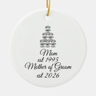Geschenk für die Mutter des Bräutigams, individuel Keramik Ornament