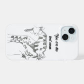 Geschenk für die Mutter iPhone 15 Hüllen Abstrakte Hülle (Rückseite (Horizontal))