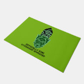 Geschenk für die neuseeländische Staatsbürgerschaf Fußmatte (Schrägansicht)