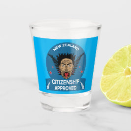 Geschenk für die neuseeländische Staatsbürgerschaf Schnapsglas