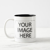 Geschenk für die Online-Landwirtschaft Zweifarbige Tasse (Links)