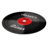 Geschenk für die personalisierte Plattenküche Schneidebrett (Ecke)