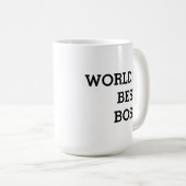 Geschenk für die Tasse des Boss Managers (VorderseiteRechts)