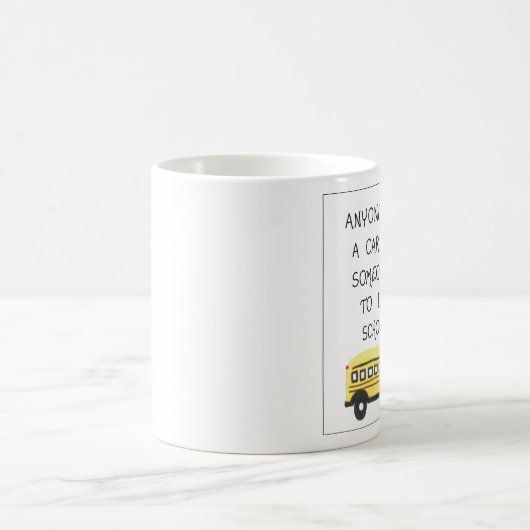 Geschenk für die Tasse des Busfahrers - Schoolbus (Mittel)