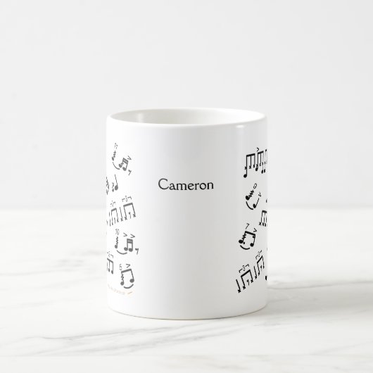 Geschenk für Drummer Coffee Tasse Drums Musical No (Mittel)