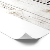 Geschenk für Ehefrau | Zu meiner Ehefrau Liebesbri Poster (Ecke)