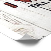 Geschenk für Ehefrau | Zu meiner Ehefrau Liebesbri Poster (Ecke)