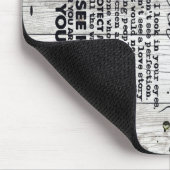 Geschenk für Ehemann | Mein Mann liebt den Brief Mousepad (Ecke)