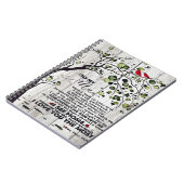 Geschenk für Ehemann | Mein Mann liebt den Brief Notizblock (Linke Seite)