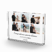 Geschenk für ein beliebiges Verlobung Fotoblock (Rechts)