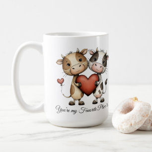 Geschenk für ein süßes Paar, Jahrestag, Valentinst Kaffeetasse