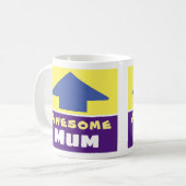 Geschenk für eine großartige Mutter Kaffeetasse (Vorderseite Links)