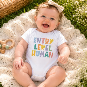 Geschenk für eine moderne Babyparty für den Einsti Baby Strampler