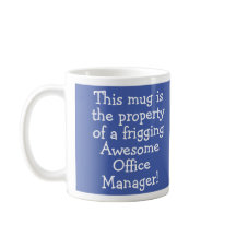 Geschenk für eine Office Manager-Tasse