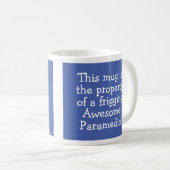 Geschenk für eine Paramedic-Kaffee-Tasse Kaffeetasse (VorderseiteRechts)
