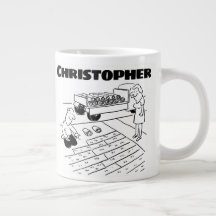 Geschenk für eine Rasenturf-Ebene mit Namen