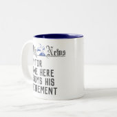 Geschenk für eine Tasse des Arztes (Vorderseite Links)
