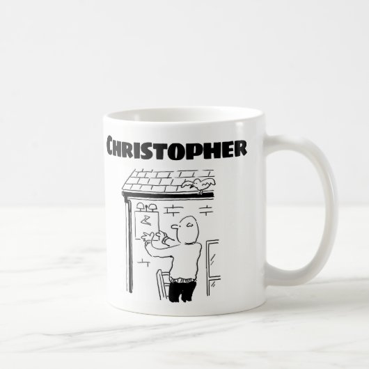 Geschenk für einen Alarm-Gerät mit Namen Kaffeetasse (Rechts)