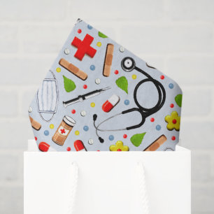 Geschenk für einen Arzt Seidenpapier