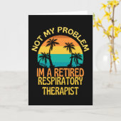 Geschenk für einen Atemtherapeuten Karte (Gelbe Blume)