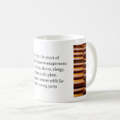 Geschenk für einen ausscheidenden Organisten oder Kaffeetasse (VorderseiteRechts)