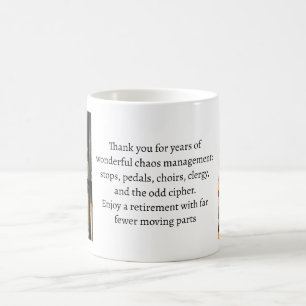 Geschenk für einen ausscheidenden Organisten oder  Kaffeetasse