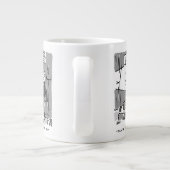 Geschenk für einen Birdwatcher oder Vogelbeobachte Jumbo-Tasse (Rückseite)